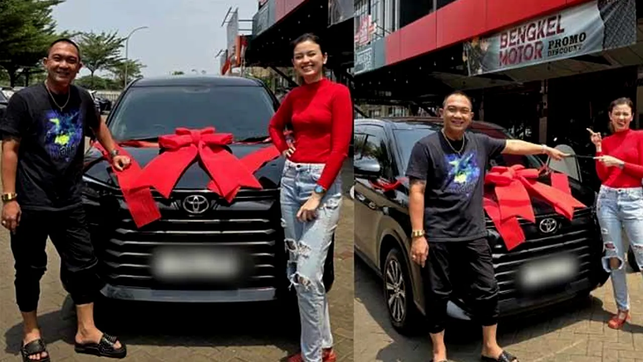 Kimberly Ryder Bersyukur Dapat Hadiah Mobil dari Jhon LBF